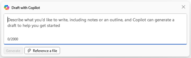 Advanced features of Copilot in Word