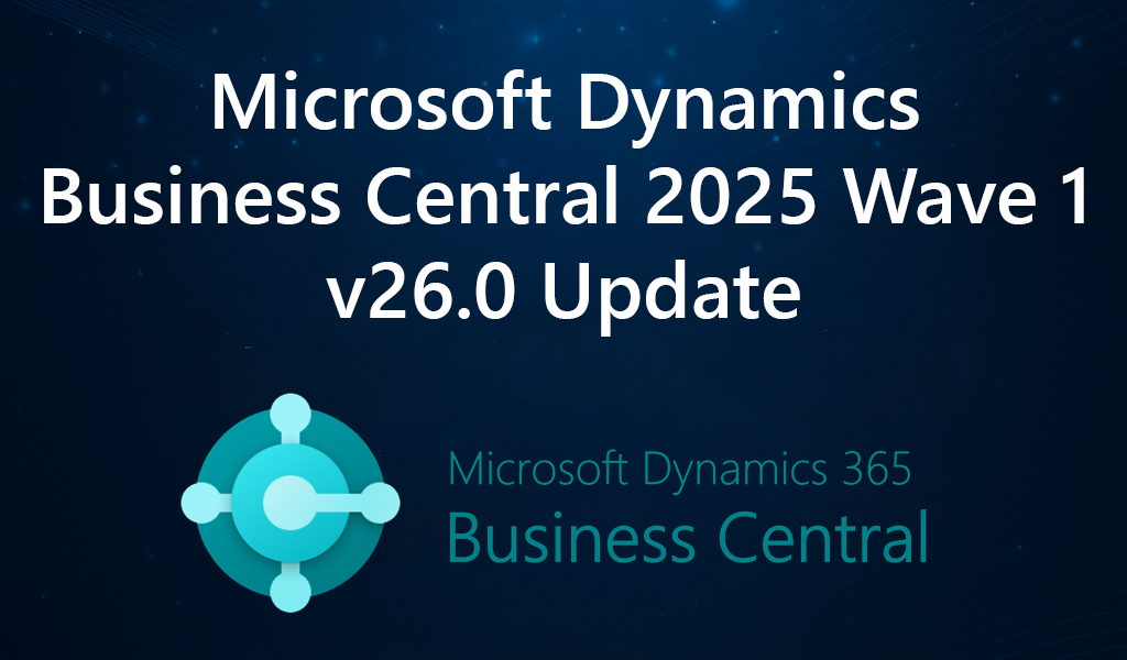 Update 26 microsft dynamics 365 business central