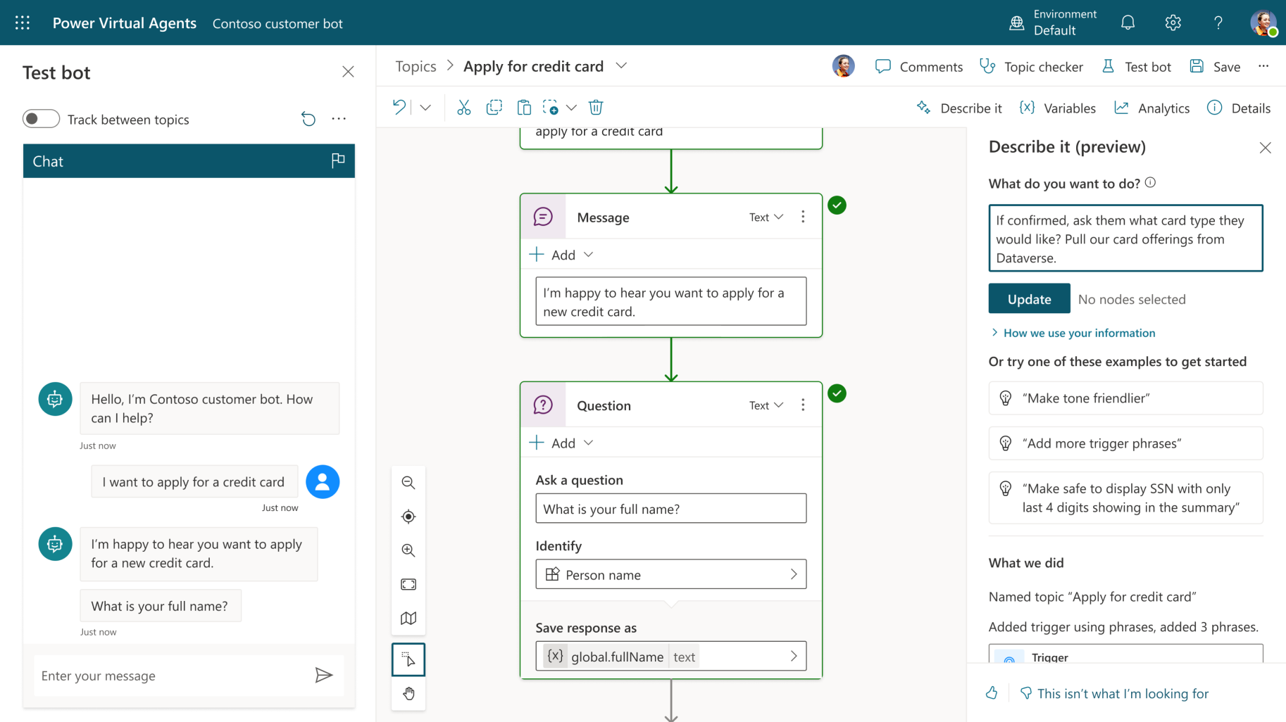SharePoint + Power Virtual Agents  | ارائه خدمات خودکار و پشتیبانی هوشمند